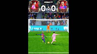Lionel Messi Vs Lamine Yamal Penalty, Free Kick, Corner Kick Power Shot Challenge #fc25 #freekick