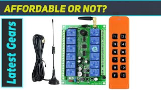 Smart Industrial Remote Control System | Long Range 12CH RF Wireless