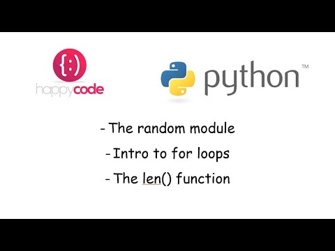 Python with Peter Lesson 4 - Password Generator