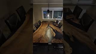 Click the Bio link to buy Epoxy Table  , Live Edge Epoxy Table, Modern Epoxy Furniture, Wh