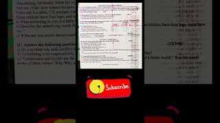 DPS Question Paper Class 8th English CT1