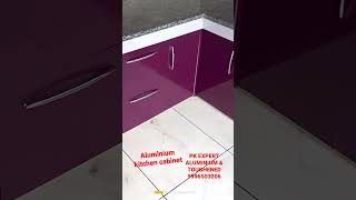 Aluminium kitchen cabinet