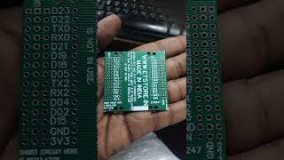 ESP-WROOM-32 ESP32 BREAKOUT BOARD PCB 55X52mm ET6247