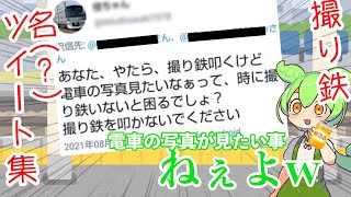 撮り鉄さんのトンデモ迷ツイートを肴にしたい！【ずんだもん解説】