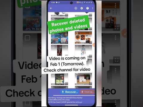 Recover deleted photos and videos in 2 minutes #shors #TechGyanNepali #shortvideo