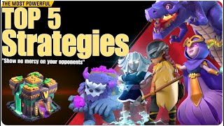 Top 5 th14 Attack Strategies 2025 | Town hall 14 Best attack strategies | Th14 Top 5 Attack