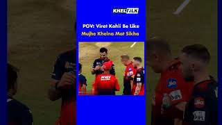 A funny interaction between Dinesh Karthik and Virat Kohli