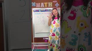 Subtraction with regrouping using standard algorithm #mathlessons #maths #subtraction