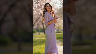 Lilac Blossom Wrap Dress | outfit ideas
