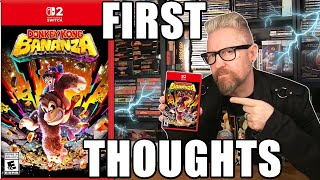 DONKEY KONG BANANZA (First Thoughts) - Happy Console Gamer