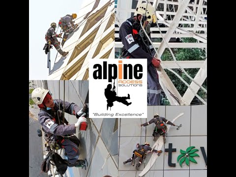 Alpine Rope Access Solutions UAE #alpineaccesssolutions #ropeaccess #UAE