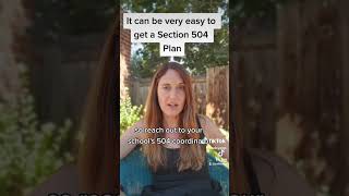 Section 504 plans give your child extra support in the classroom