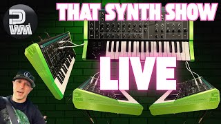 Behringer Synthesizers SALE!! PWM Malevolent Comeback & Arturia Alien Synth!! | THAT SYNTH SHOW LIVE