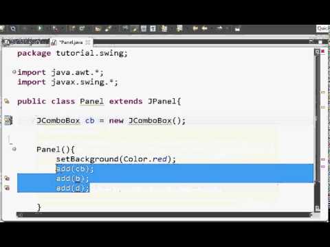 Java Swing Programming Tutorial 5 - JCheckBox & JComboBox