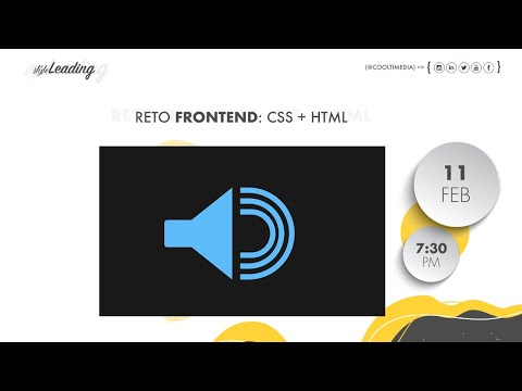 Reto #FrontEnd Dibujando una Bocina