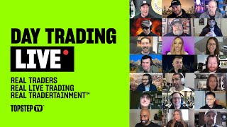 TopstepTV Live Futures Day Trading: Boulevard of Winning Trades (7/22/25)