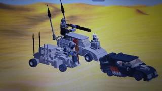 Mad MAX Lego diorma Fury Road LDD Hemi NUX Razor Cola