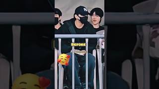 before v/s after Jungkook looks 🔥#trending #btsjhopeedit #btsupdates #kpop #jungkook