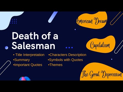 Death of a Salesman Analysis & Explanation Urdu Hindi | Themes & Quotes