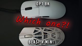 WLMouse Beast X Mini vs OP18K - the small mouse showdown!