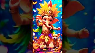 Parvatichya Bala Jay shree Ganesh moraya bappa #ganeshchaturthispecial #cute #tending #shorts #viral