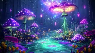 Magical Night 💜 Calm Deep Sleep Music ★ Fall Into a Peaceful Sleep