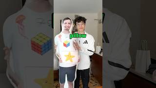 What is he going to do this body pillow? 🤔