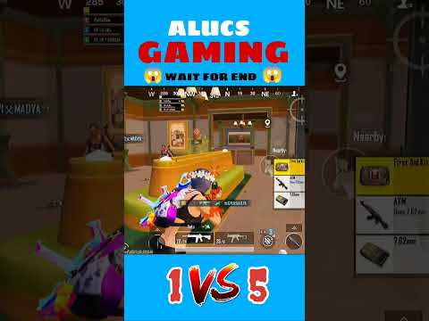 WAIT FOR END 😱 1V5 CLUCH BGMI #ViralGaming#TrendingNow#YTShorts#GamingReels#MustWatch