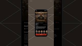 Movies Streaming App UI Design #uidesign #appdesign #figmadesign #uiux #streamingplatforms