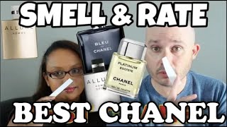 Wife Smells BEST Chanel Fragrances - Smell & Rate