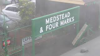 BR Standard Class 9F no 92212 arrivals Medstead and Four Marks From Alresford (Hampshire)