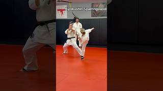 Kyokushin Sparring #karate #shorts #short #shortsfeed #shortvideo