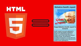 Happy Mahatma Gandhi Jayanti To everyone | Code In Html | Coded By #pcoder - Pavan Coder