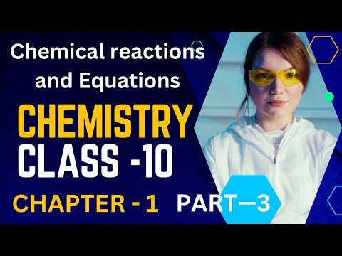 Chemistry class 10th (chemical reactions and Equations) chapter 1st / part 3 Oxidation and reduction
