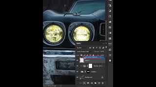 Photoshop Car Light Tricks #UIUXTelugu