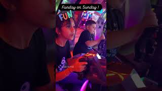 Funday on Sunday! #aaditri #reels #trending #instalove #instafun #funny #fun #bowling #nyc