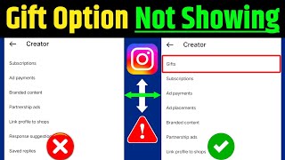 Instagram reels gifts option not showing | Instagram reels gifts feature show nahi ho raha hai