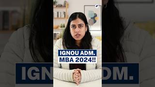💥IGNOU Online MBA Admissions 2024! IGNOU Distance MBA Registration #shorts #shortsvideo #ignou #mba