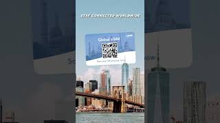 Stay connected world wide with our eSIM