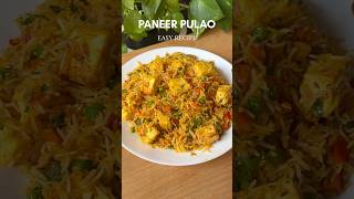 Paneer pulao 🍲     #PaneerPulao#PaneerPulaoRecipe #PulaoRecipes#PaneerRecipes#vegpulao #RiceRecipes