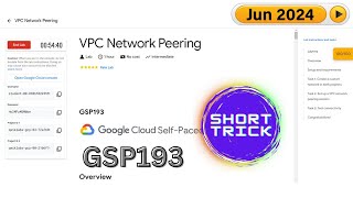 [2024] VPC Network Peering | #GSP193 | #qwiklabs | #ShortTrick | #Arcade2024 | @techcps
