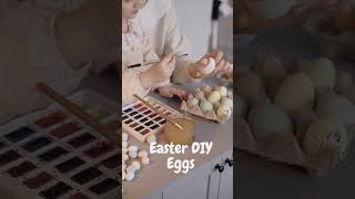 Easter DIY Eggs#fanwer #healthylifestyle #healthliving#easter#eastereggs #easterart #easterathome