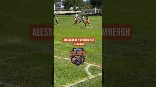 This Lady Bear Football defender is a flag pulling, pressuring the QB, sack getting nightmare