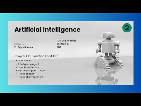 About AI Agent | Intelligent agent, Types of agent, Types of environment | CH1•p2