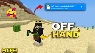 Ultimate Off-Hand Addon for MCPE 1.21+!🔥
