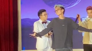 Dangrangto, TeuYungBoy rap live Ngựa Ô sau vòng 3 Rap Việt 2024 ở Học viện Báo chí và Tuyên truyền