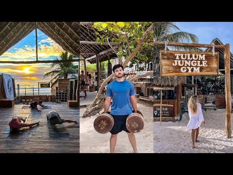 MOST EPIC GYM EXPERIENCE | TULUM JUNGLE GYM