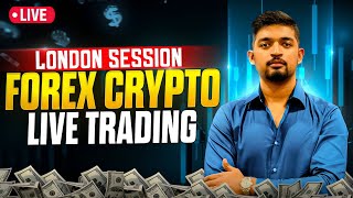 LIVE FOREX ANALYSIS I LONDON SESSION I GOLD & BITCOIN I FOREX HINDI IJULY 121 | DAY 347 |TopG Trader