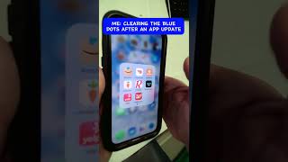 #OCD clearing the blue dots after an #iphone #appupdate #adhd #funny #jokes #app #comedy #comedian