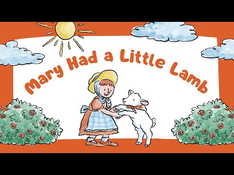 Mary Had a Little Lamp | Fun Nursery Rhyme for Kids | Animated Sing-Along